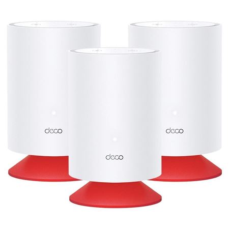 TP-Link Deco VOICEX20 (3-Pack) AX1800 Whole Home Mesh Wi-Fi 6 System with Smart Speaker