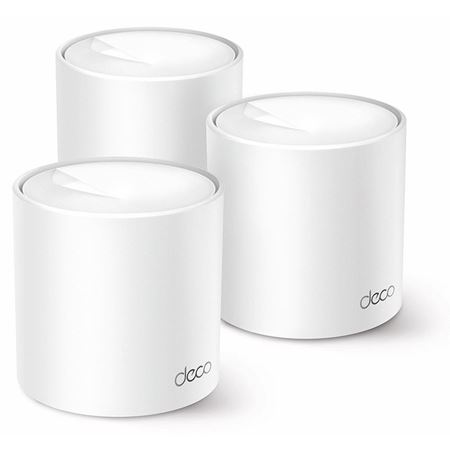 TP-Link Deco X10 (3-Pack) AX1500 Whole-Home Mesh Wi-Fi 6 System (Tri-Band)
