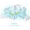 TP-Link Deco X50 (2-Pack) AX3000 Whole Home Mesh Wi-Fi 6 System