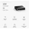 Mercusys MS106LP 6-Port 10/100Mbps Desktop Switch with 4-Port PoE+