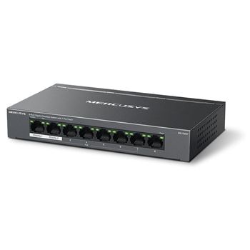 Mercusys MS108GP 8-Port Gigabit Desktop Switch with 7-Port PoE+