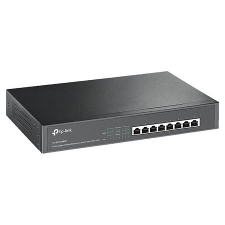 TP-Link TL-SG1008MP 8-Port Gigabit Desktop/Rackmount Switch with 8-Port PoE+