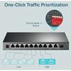 TP-Link TL-SG1210MP 10-Port Gigabit Desktop Switch with 8-Port PoE+