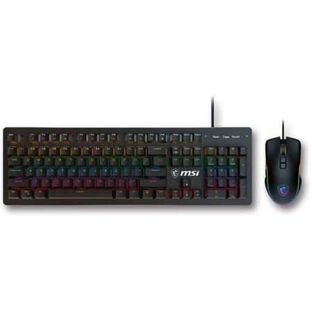 MSI Forge GK300 Gaming Keyboard and Forge GM300 Mouse Combo