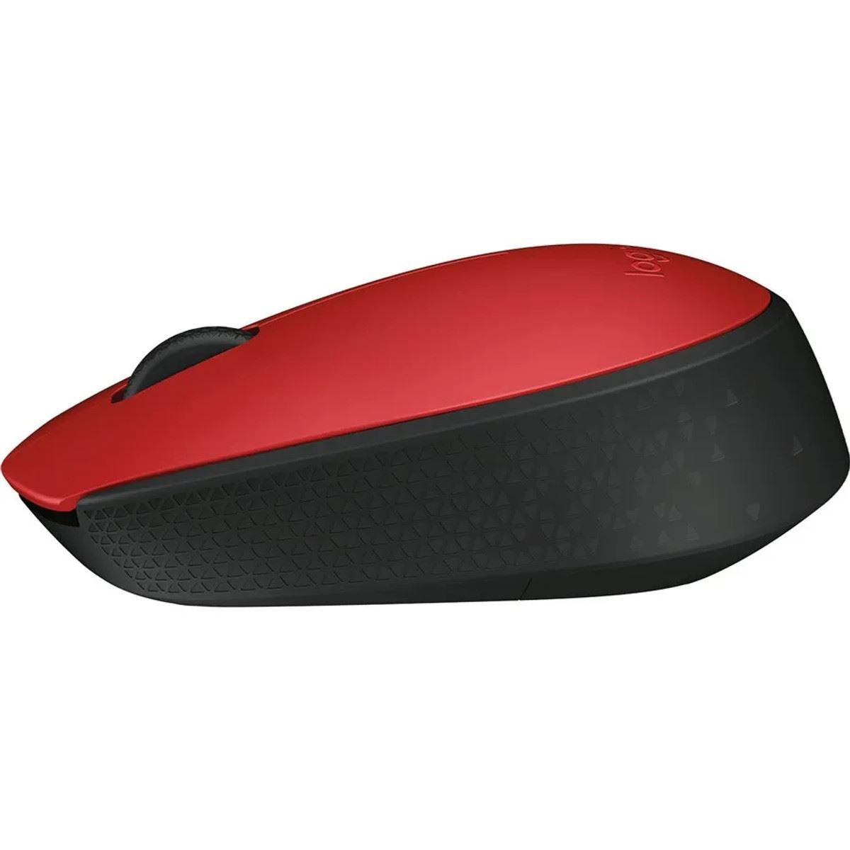 Logitech M171 Wireless Mouse Red | Web Direct
