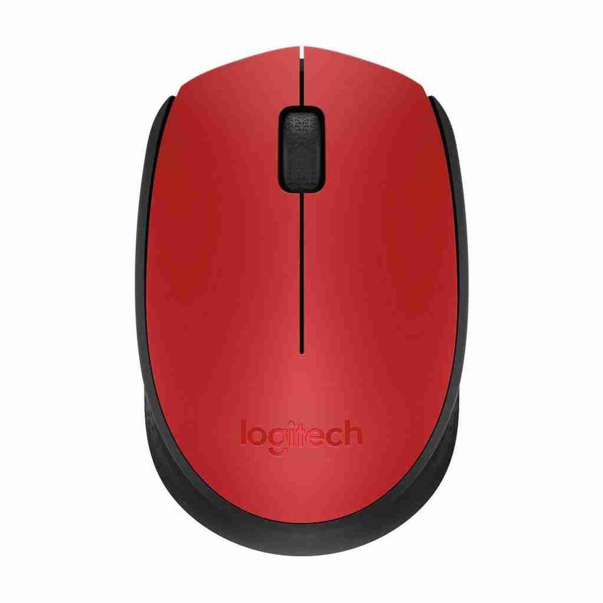 Logitech M171 Wireless Mouse Red | Web Direct