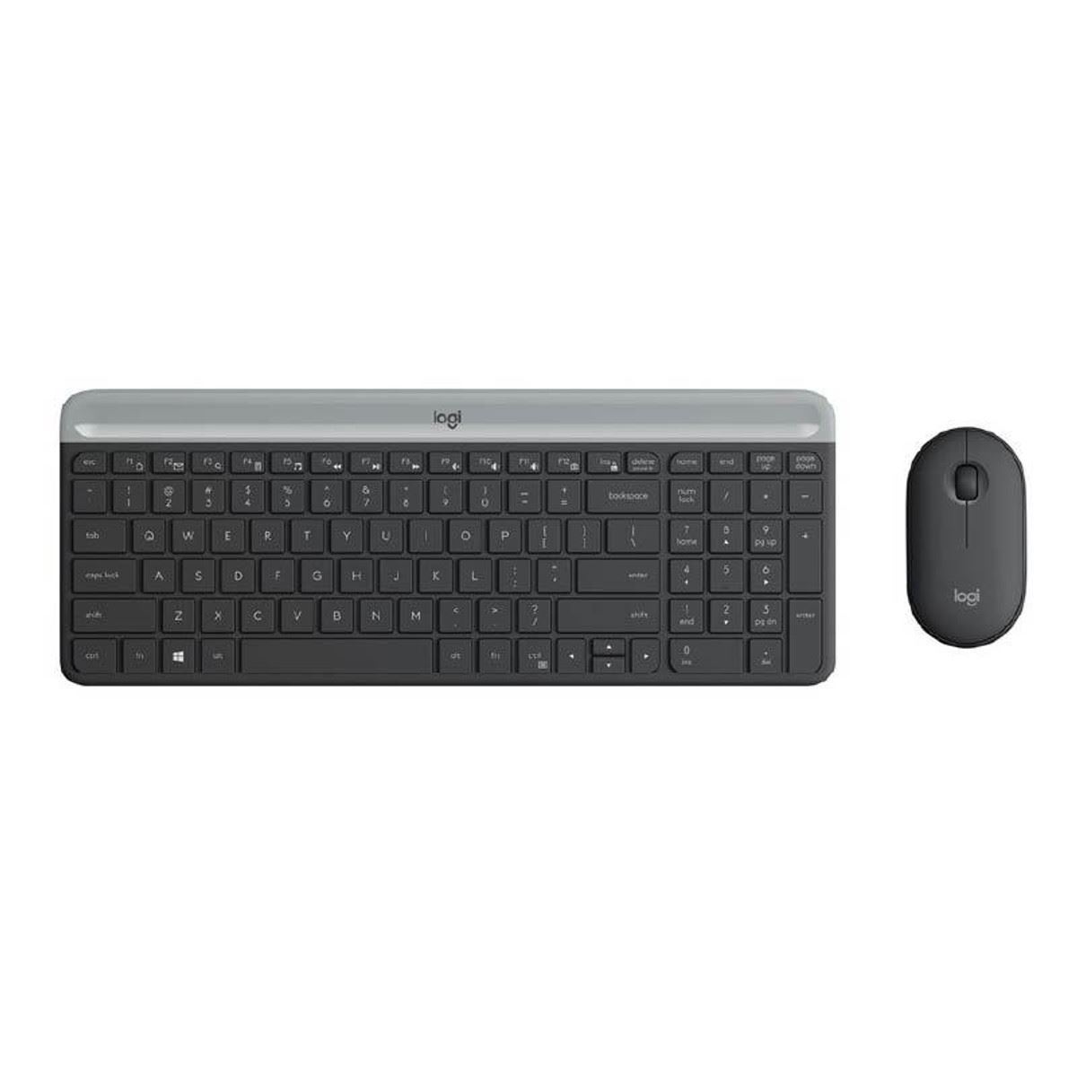 Logitech MK470 Slim Wireless Keyboard And Mouse Combo Graphite | Web Direct