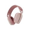 Logitech Zone Vibe 100 Wireless Headphones - Rose