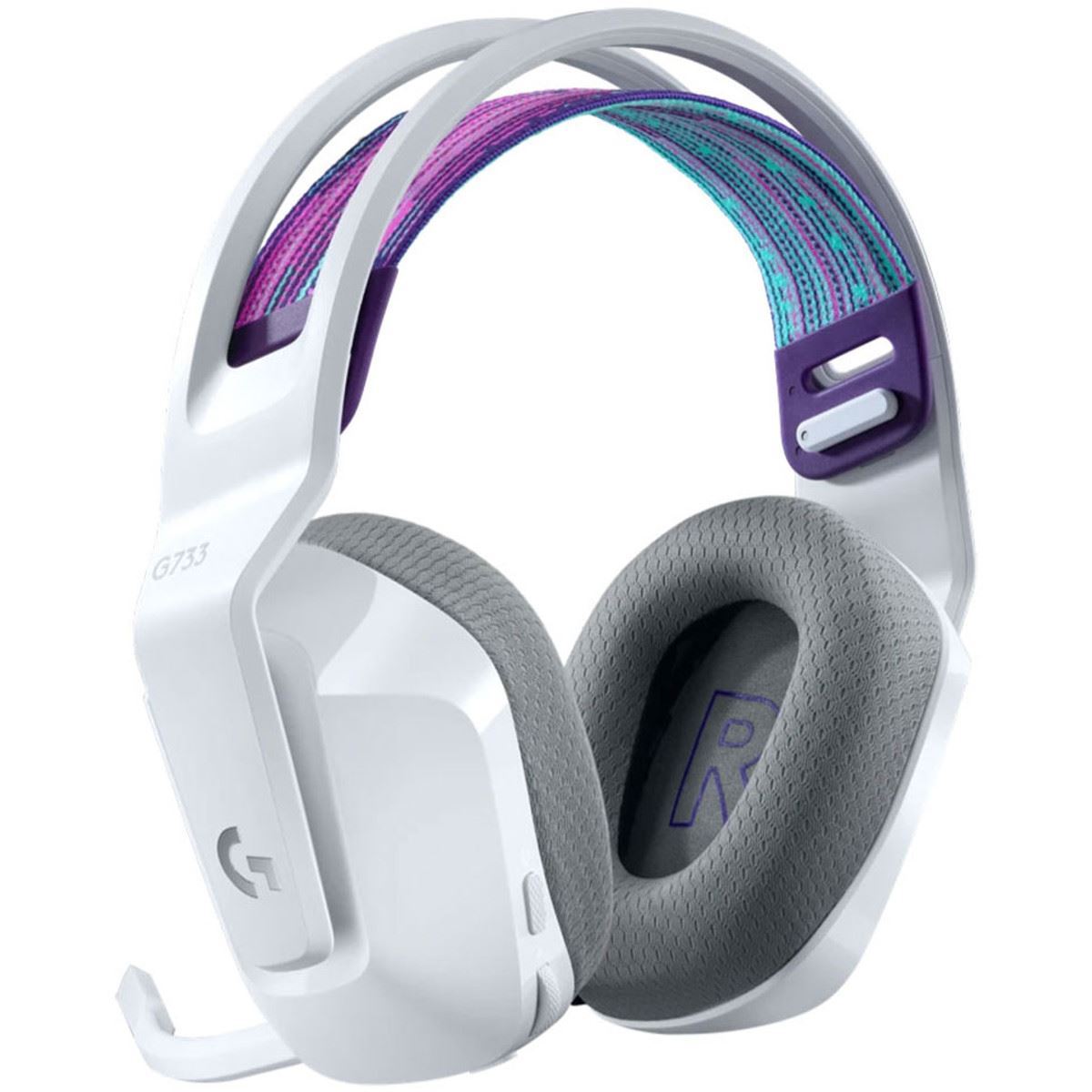 Logitech G733 Lightspeed Wireless RGB Gaming Headset - White | Web Direct