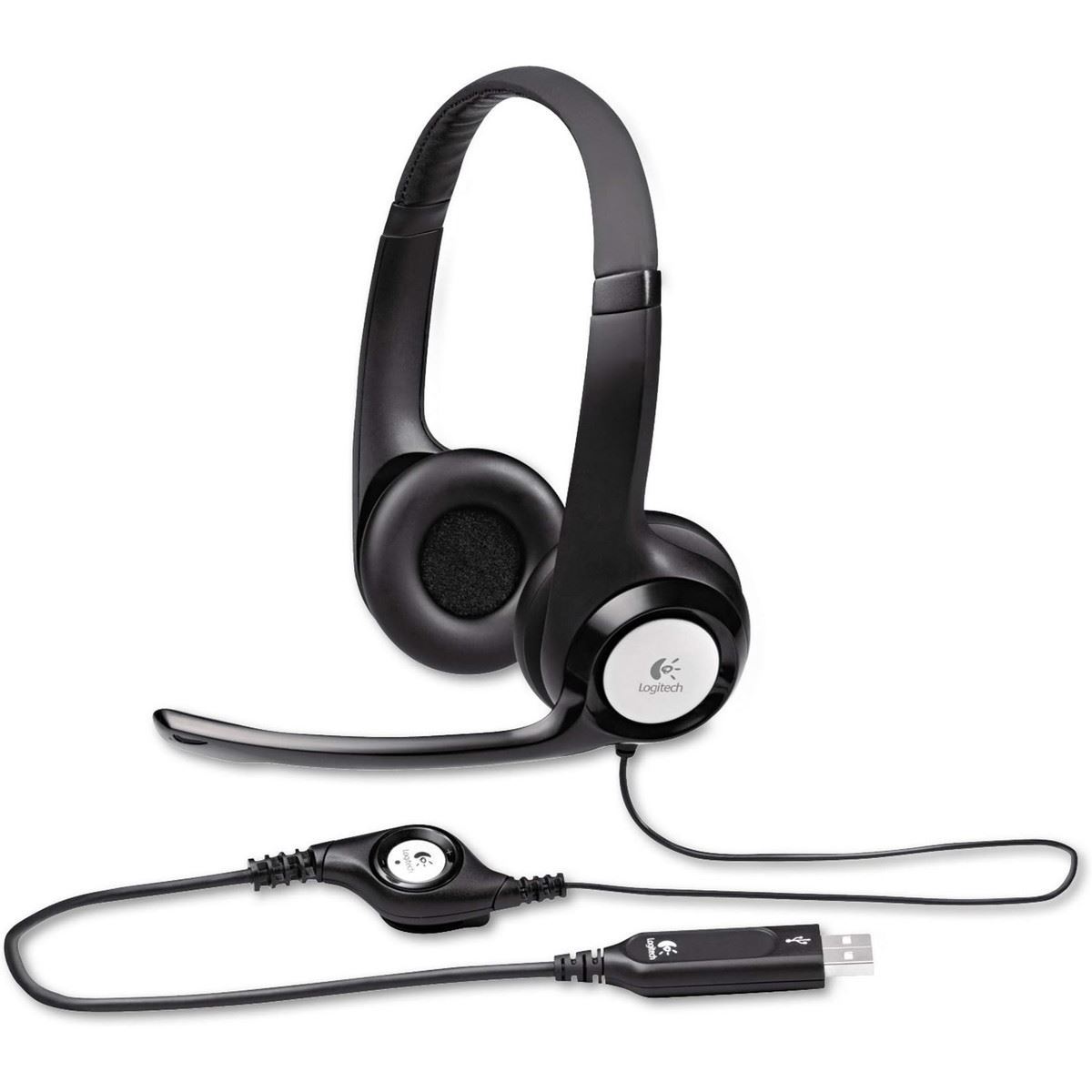 Logitech H340 USB Computer Headset - Black | Web Direct