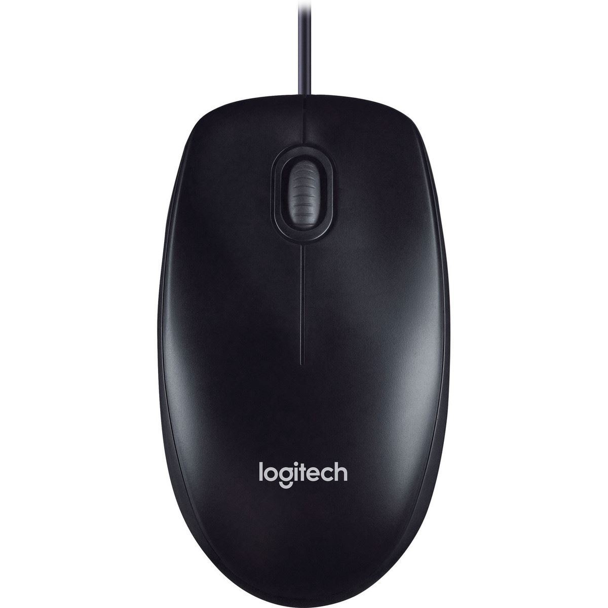Logitech M100 Corded USB Mouse - Black | Web Direct
