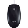 Logitech M100 Corded USB Mouse - Black