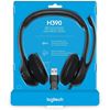 Logitech H390 USB Computer Headset - Midnight Black