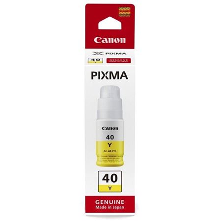 Picture of CANON INK BOTTLE GI-40 - Yellow - GM2040, G5040, G6040 - Yield 7700