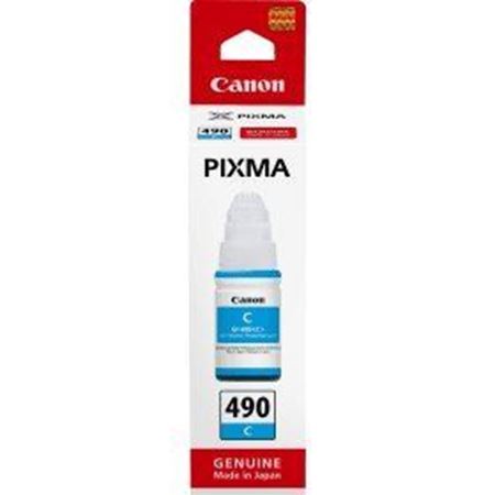 Picture of Canon Ink Bottle GI-490 Cyan