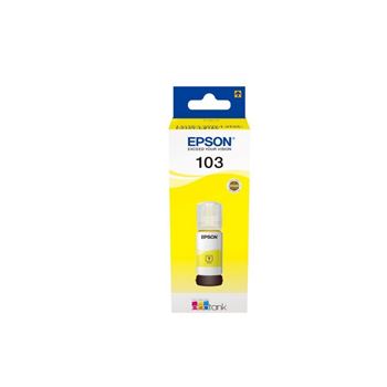 Picture of Epson 103 EcoTank Yellow Ink Bottle 65ml, 6,500 pages