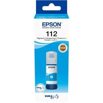 Picture of Epson 112 EcoTank Cyan Ink Bottle 70ml, 6,000 pages