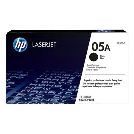 Picture of HP 05A Black Original LaserJet Toner Cartridge 2 300 pgs