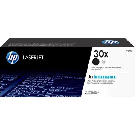 Picture of HP 30X High Yield Black Original LaserJet Toner Cartridge 3,500 pages