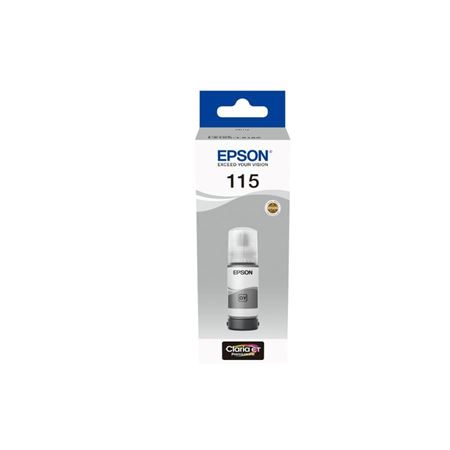 Picture of Epson 115 EcoTank Grey Ink Bottle 70ml
