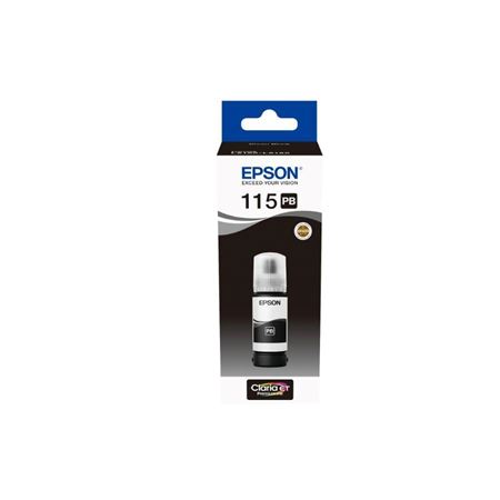 Picture of Epson 115 EcoTank Photo Black Ink Bottle 70ml