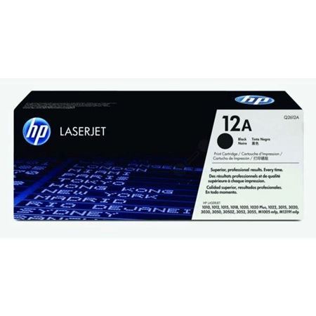 Picture of HP 12A Black Original LaserJet Toner Cartridge 2,000 pages