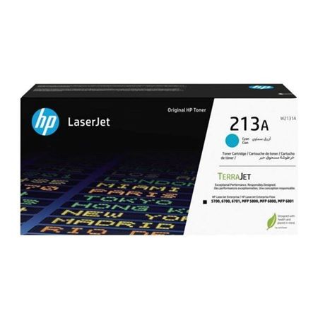 Picture of HP 213A Cyan Original LaserJet Toner Cartridge ~3,000 pages