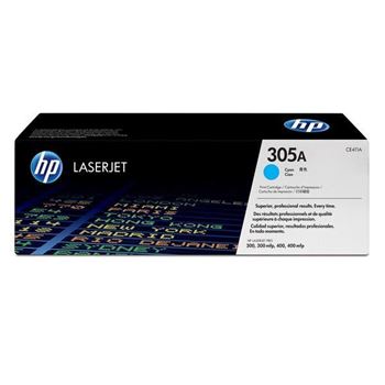 Picture of HP 305A Cyan Original LaserJet Toner Cartridge 2,600 pages