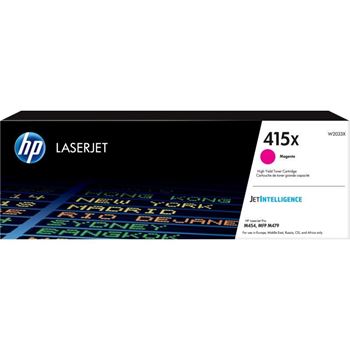 Picture of HP 415X High Yield Magenta Original LaserJet Toner Cartridge