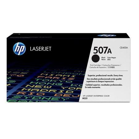 Picture of HP 507A Black Original LaserJet Toner Cartridge 5,500 pages