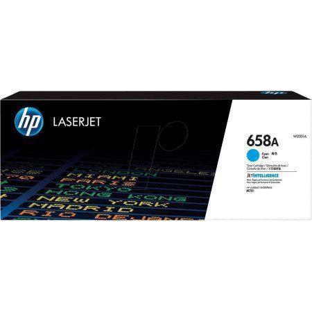 Picture of HP 658A Cyan Original LaserJet Toner Cartridge 6,000 pages