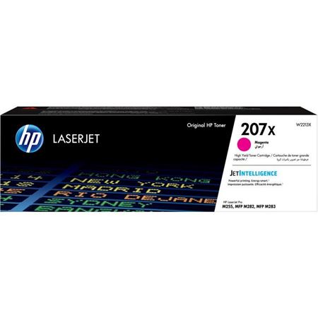 Picture of HP 207X High Yield Magenta Original LaserJet Toner Cartridge ~2,450 pages