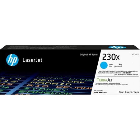 Picture of HP 230X High Yield Cyan Original LaserJet Toner Cartridge