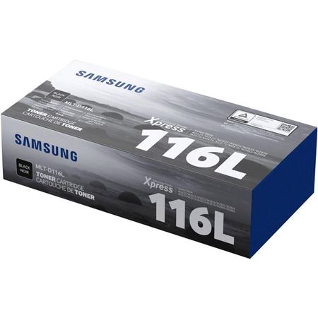 Picture of HP Samsung MLT-D116L High Yield Black Toner Cartridge 3,000 pages