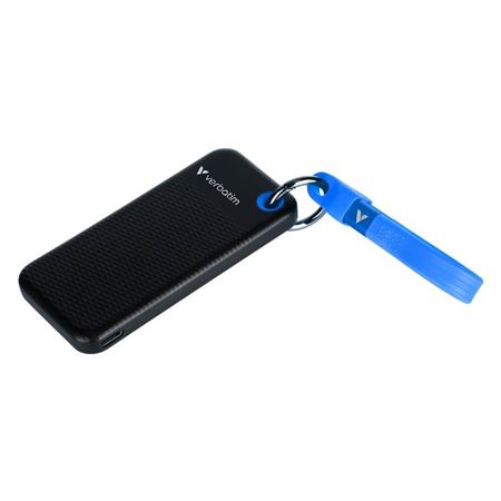Picture of Verbatim Pocket SSD USB 3.2 Gen 2 1TB Black/Blue