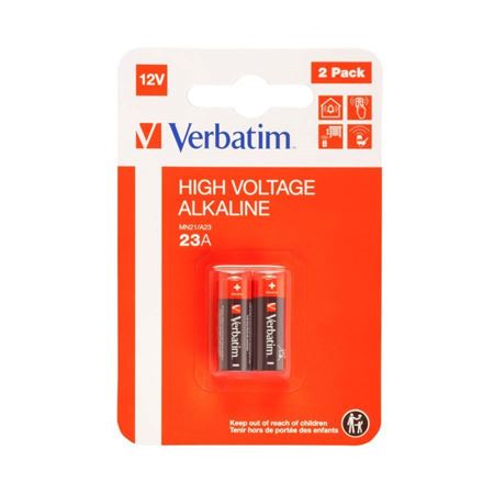 Picture of Verbatim Alkaline Battery 12V 23A (MN21/A23) 2 Pack