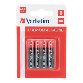 Picture of Verbatim AAA Alkaline Batteries (4 Pack)