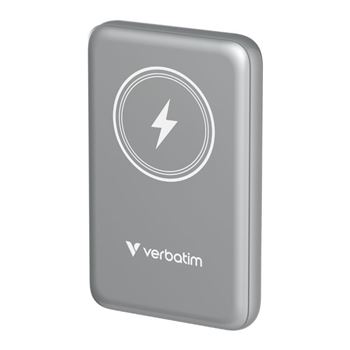Picture of Verbatim Charge 'n' Go Magnetic Wireless Power Bank 10000mAh Grey