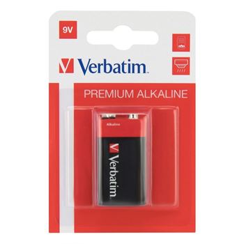 Picture of Verbatim 9V Alkaline Battery (1 Pack)