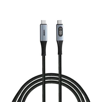 Picture of Verbatim Sync & Charge Cable USB-C to USB-C 100W Display 120cm