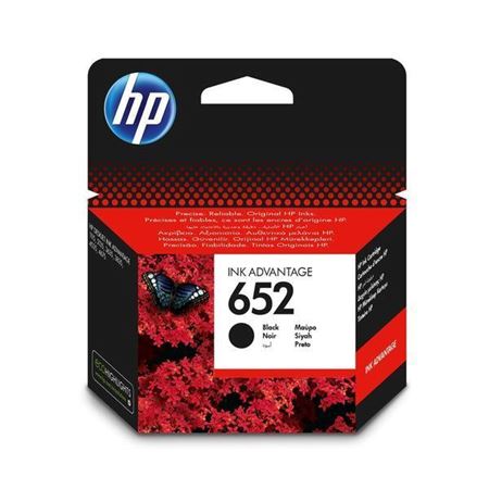 Picture of HP 652 Black Original Ink Advantage Cartridge ~360 pages