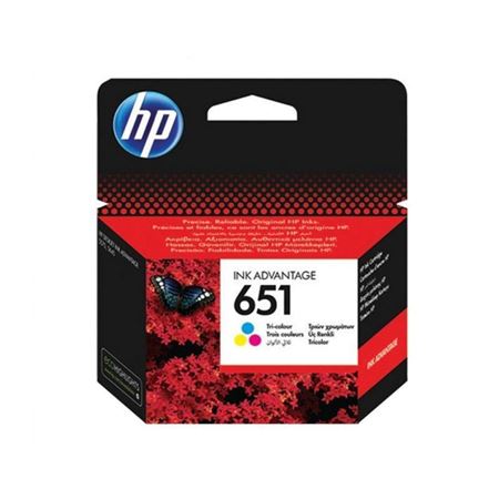 Picture of HP 651 Tri-colour Original Ink Advantage Cartridge ~300 pages