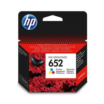 Picture of HP 652 Tri-colour Original Ink Advantage Cartridge ~200 pages