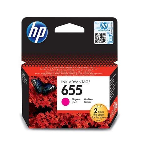 Picture of HP 655 Magenta Original Ink Advantage Cartridge ~600 pages