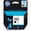 Picture of HP 123 Black Original Ink Cartridge ~120 pages