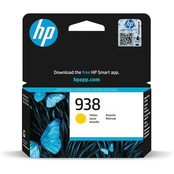 Picture of HP 938 Yellow Original Ink Cartridge ~800 pages