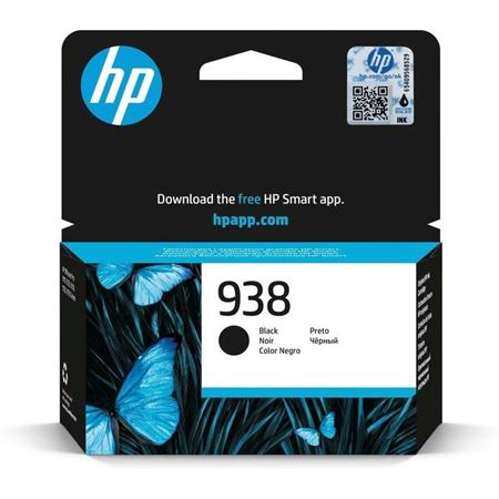 Picture of HP 938 Black Original Ink Cartridge ~1,250 pages