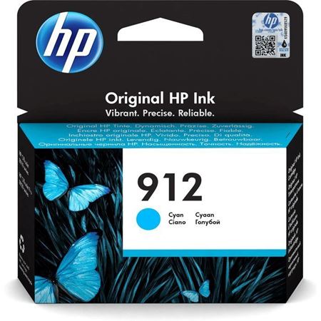 Picture of HP 912 Cyan Original Ink Cartridge, 315 pages