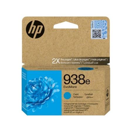 Picture of HP 938e EvoMore Cyan Original Ink Cartridge ~1,650 pages