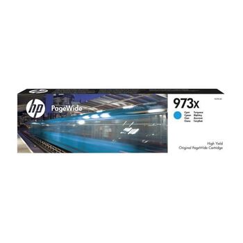 Picture of HP 973X High Yield Cyan Original PageWide Cartridge ~7 000 pgs